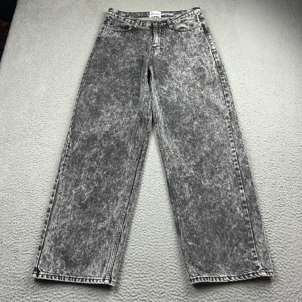 HAYLEY MENZIES 'Cause I'm a Wanderer Boyfriend Jean Acid Wash Grey Size 28 Italy